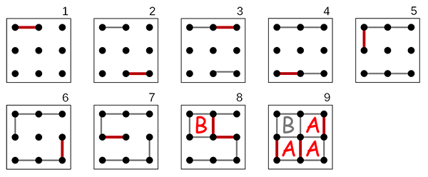 Example Dots and Boxes Game