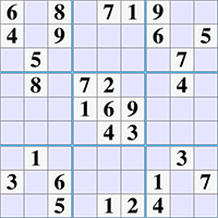 Sudoku Sample Puzzle