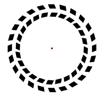Rotation Optical Illusion
