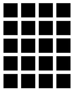Grey Dots Optical Illusion