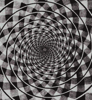 Frazer's Spiral Optical Illusion
